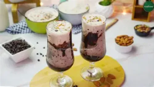 CHOCOLATE CARAMEL FALOODA